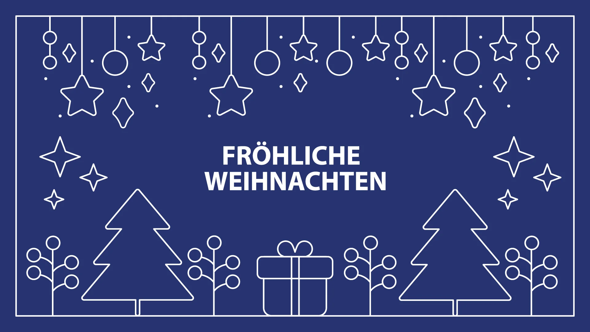 Weihnachtskarte Header